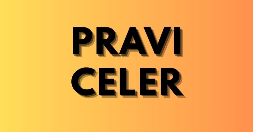 pravi celer